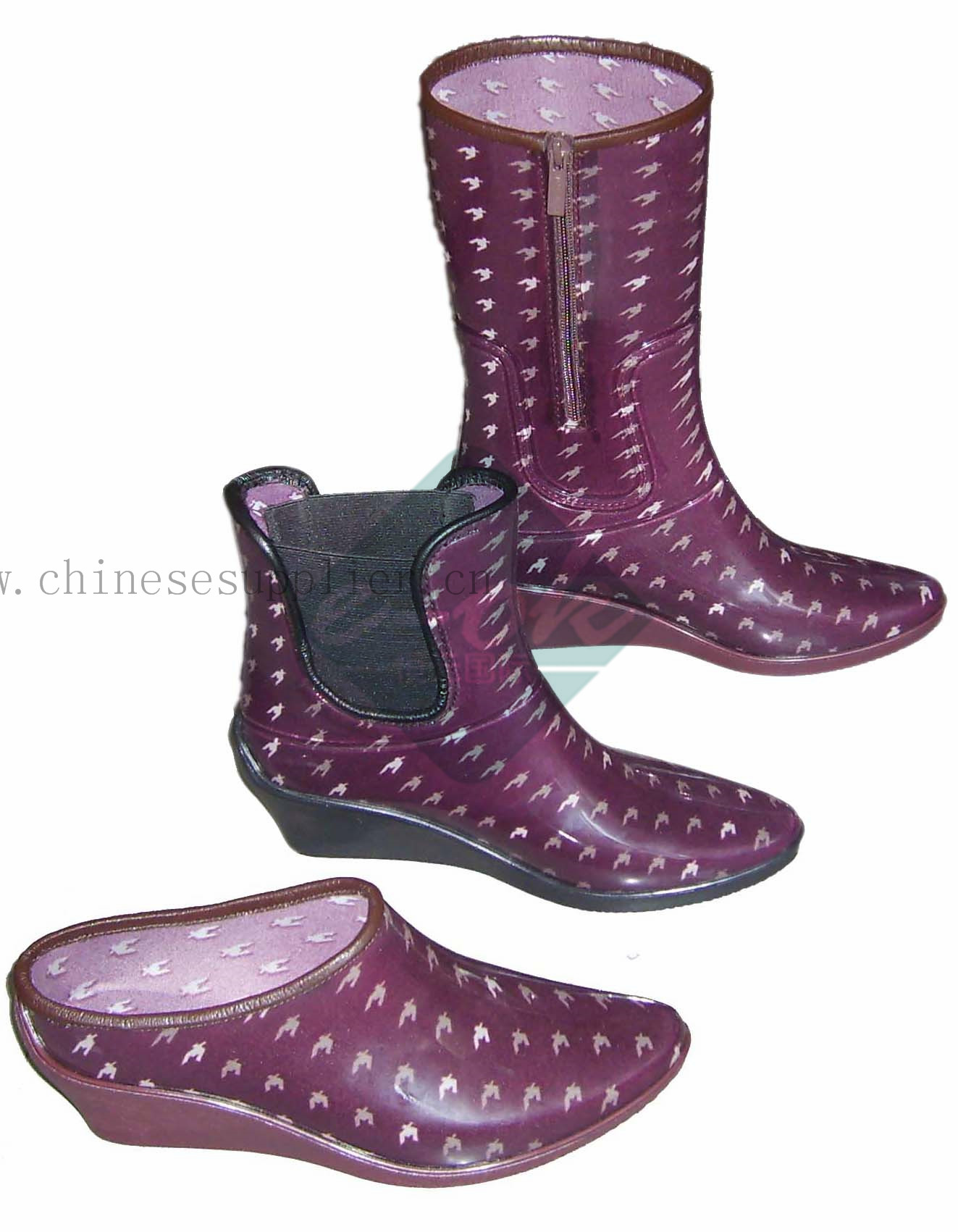 Women rain boot